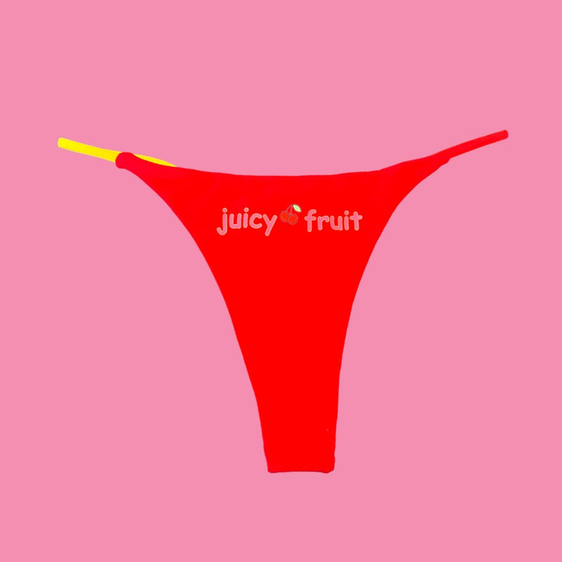 Signature Collection: "Juicy Fruit" Thong